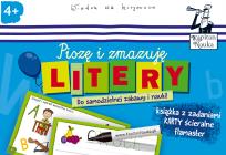 Okładka książki Kapitan Nauka Litery. Piszę i zmazuję