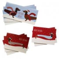 Opakowanie Kartki 8 sztuk CHRISTMAS JOY