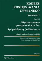 Okładka książki Kodeks postępowania cywilnego Komentarz Tom 6