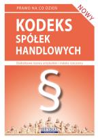 Okładka książki Kodeks spółek handlowych 2016
