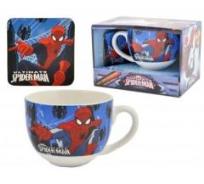 Opakowanie Kubek z podkładką Spiderman