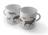 Okładka książki Kubek ze zwierzętami leśnymi