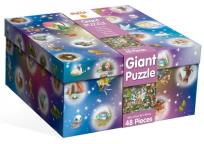 Opakowanie Ludatica Giant puzzle. The Magic Castle - Magiczny zamek