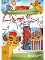 Okładka książki Lwia straż. Kolorowanka + naklejki 3D