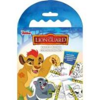 Opakowanie Lwia straż. Kolorowanka z kredkami