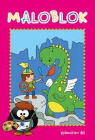 Okładka książki Maloblock. Zbiór łamigłówek i kolorowanek
