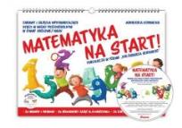 Okładka książki Matematyka na start! Publikacja A3 z płytą