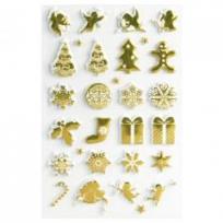 Opakowanie Naklejki 3D Boże Narodzenie