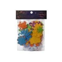 Opakowanie Naklejki z pianki - Kwiaty CRAFT SHOP