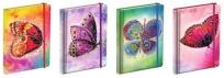 Opakowanie Notatnik Narcissus Butterfly 12x17 zestaw 4 wzory