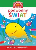 Okładka książki Obrazki do kolorowania. Podwodny świat