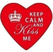 Opakowanie Ogrzewacz Keep Calm and Kiss Me WITH LOVE