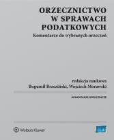 Okładka książki Orzecznictwo w sprawach podatkowych