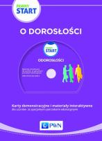 Okładka książki Pewny start O dorosłości Karty demonstracyjne