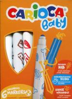Opakowanie Pisaki Super baby 6 kolorów