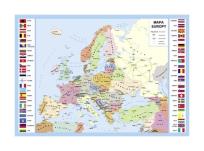 Opakowanie Podkładka na biurko Europa mapa administracyjna