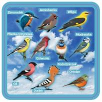 Opakowanie Podkładki pod kubek z ptakami, zestaw 2szt