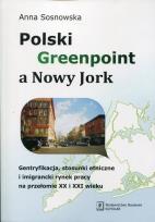 Okładka książki Polski Greenpoint a Nowy Jork