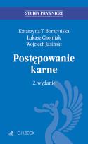 Okładka książki Postępowanie karne