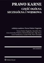 Okładka książki Prawo karne Część ogólna, szczególna i wojskowa