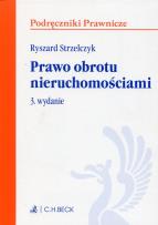 Okładka książki Prawo obrotu nieruchomościami