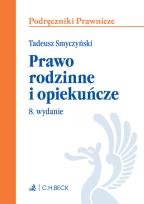 Okładka książki Prawo rodzinne i opiekuńcze