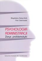 Okładka książki Psychologia administracji