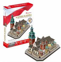 Opakowanie Puzzle 3D Katedra na Wawelu 101 el.