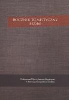 Opakowanie Rocznik Tomistyczny 5 (2016)