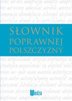 Okładka książki Słownik poprawnej polszczyzny