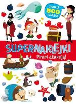 Okładka książki Supernaklejki Piraci atakują