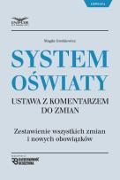 Okładka książki System oświaty  ustawa z komentarzem do zmian