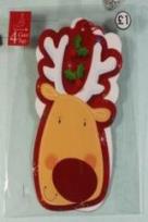 Opakowanie Tagi do prezentów 4 szt.