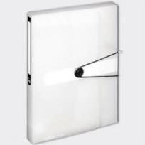 Opakowanie Teczka A4 PP z gumką Easy Orga Biała transparentna