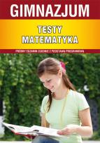Okładka książki Testy matematyka Gimnazjum