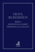 Okładka książki Ubi ius, ibi remedium