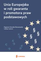Opakowanie Unia Europejska w roli gwaranta i promotora praw podstawowych