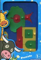 Opakowanie Wader Puzzle edukacyjne domek