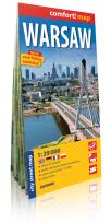 Opakowanie Warsaw comfort! map laminowany plan miasta