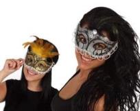 Opakowanie Wenecka maska z piórami