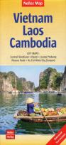 Opakowanie Wietnam Laos Kambodża Mapa 1:1,500 000