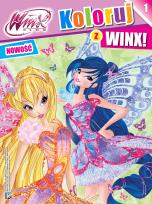 Okładka książki WINX. Koloruj z WINX 1 
