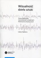 Okładka książki Wizualność dzieła sztuki