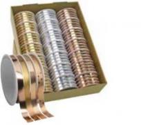 Opakowanie Wstążka 6mx10mm Christmas metaliczna