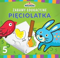 Okładka książki Zabawy edukacyjne pięciolatka. Akademia Malucha