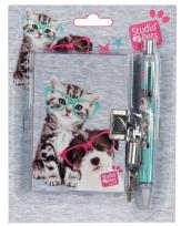 Opakowanie Zestaw pamiętnik z długopisem Studio Pets PEK-3643