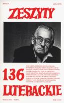Opakowanie Zeszyty literackie 136/4/2016