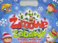 Okładka książki Zimowe zabawy. Teczka mądrego przedszkolaka