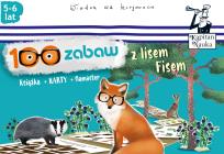 Okładka książki 100 zabaw z lisem Fisem (5-6 lat). Nowa edycja