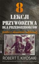 Okładka książki 8 lekcji przywództwa dla przedsiębiorców...